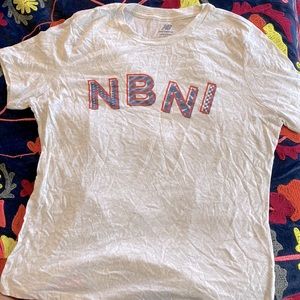 new balance, small, tee